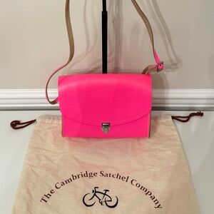 Cambridge Satchel Pushlock Crossbody Bag